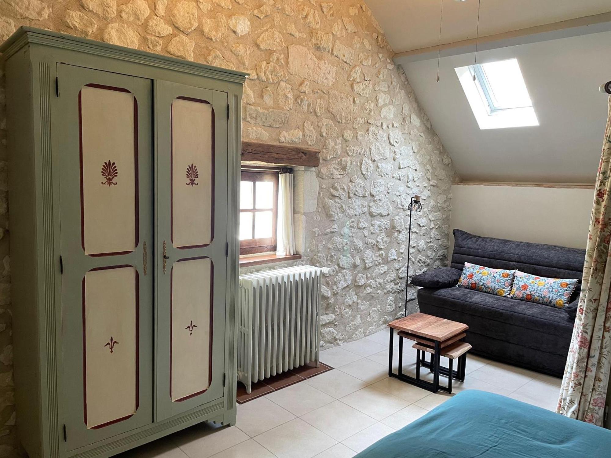 Les Bertaulieres Bed & Breakfast Bossay-sur-Claise Room photo
